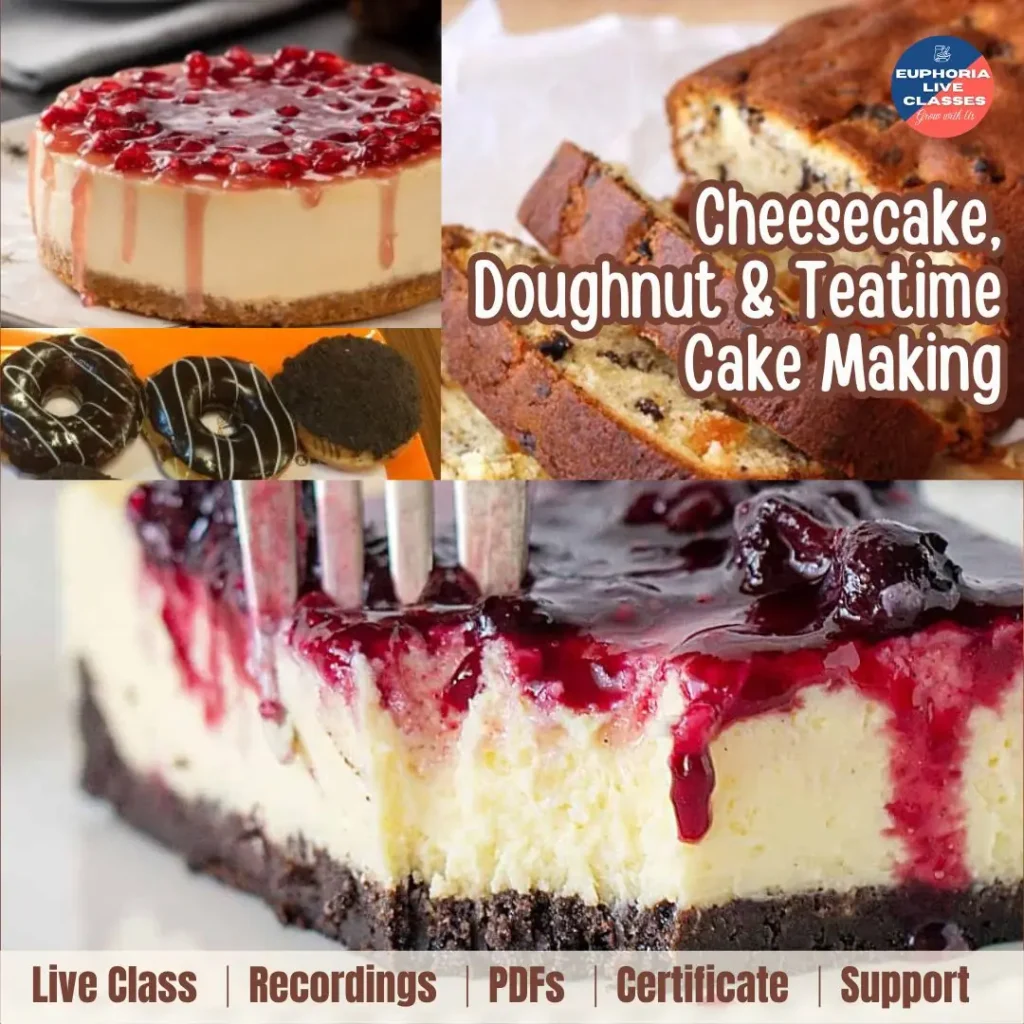 Cheesecake, Doughnut & Teatime Cake Making