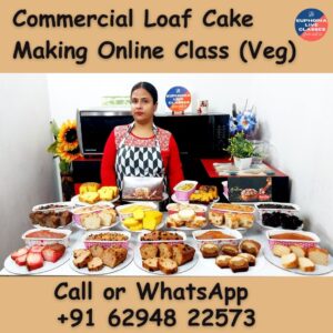 Commercial Style Loaf Cake Making Online Class