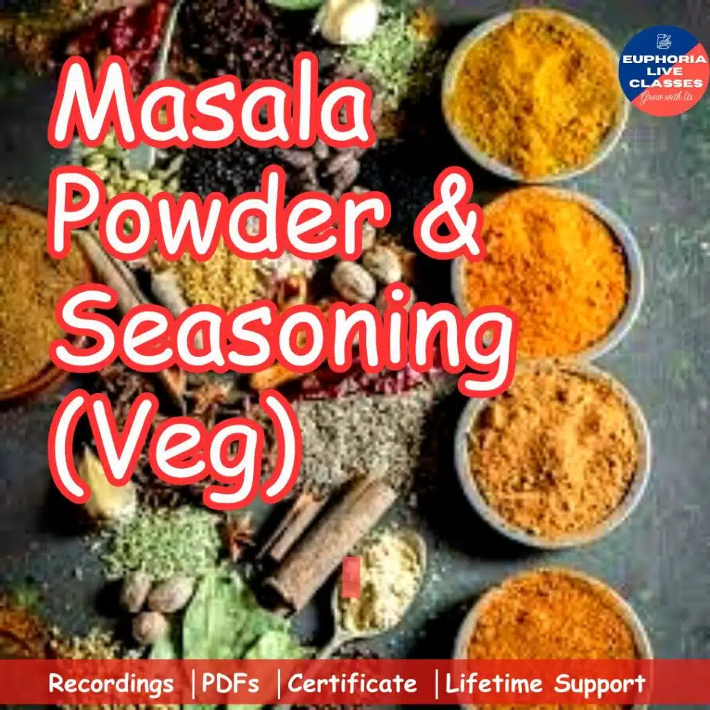 Masala Powder and Seasoning Making Online Class