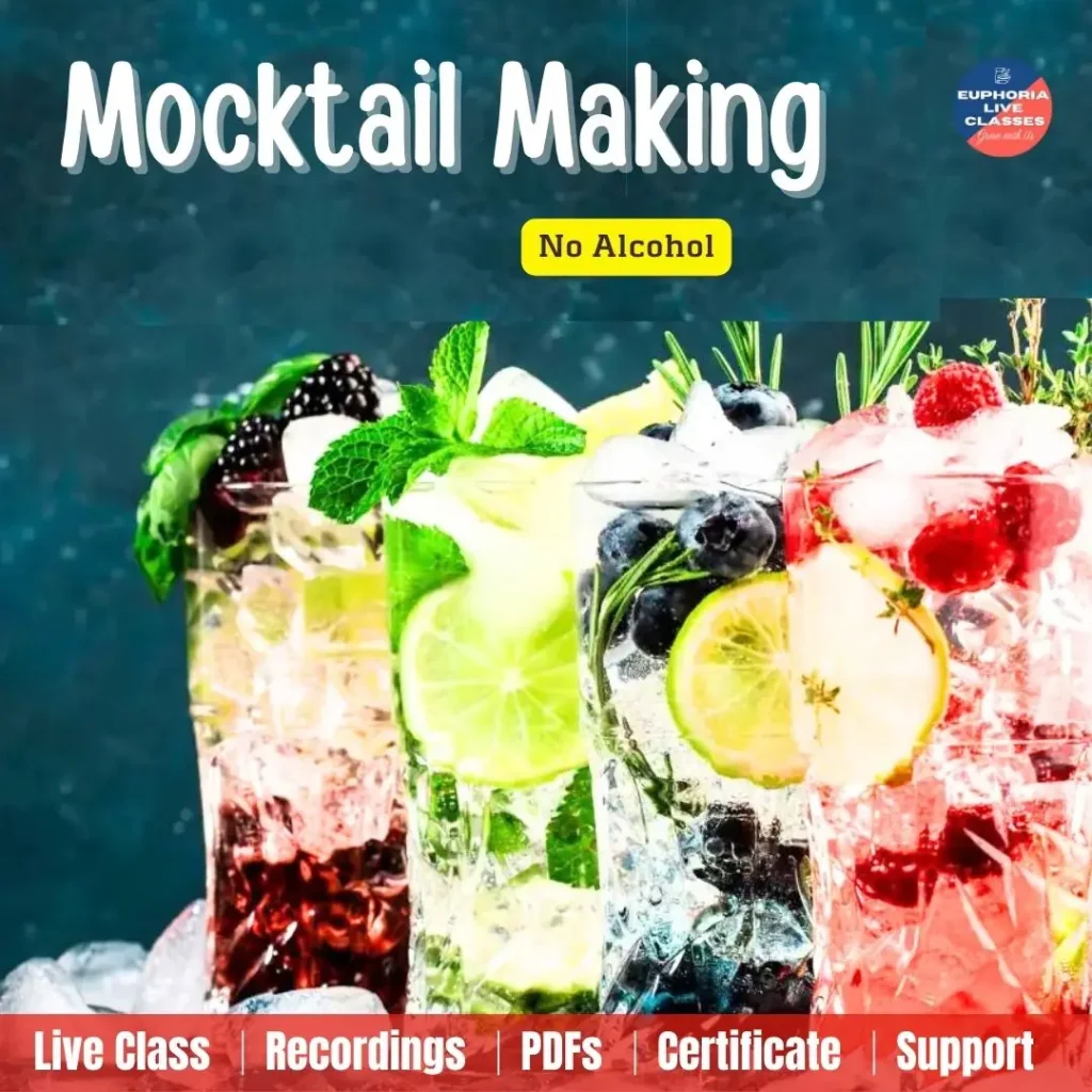 Summer Special Mocktail Making Online Class
