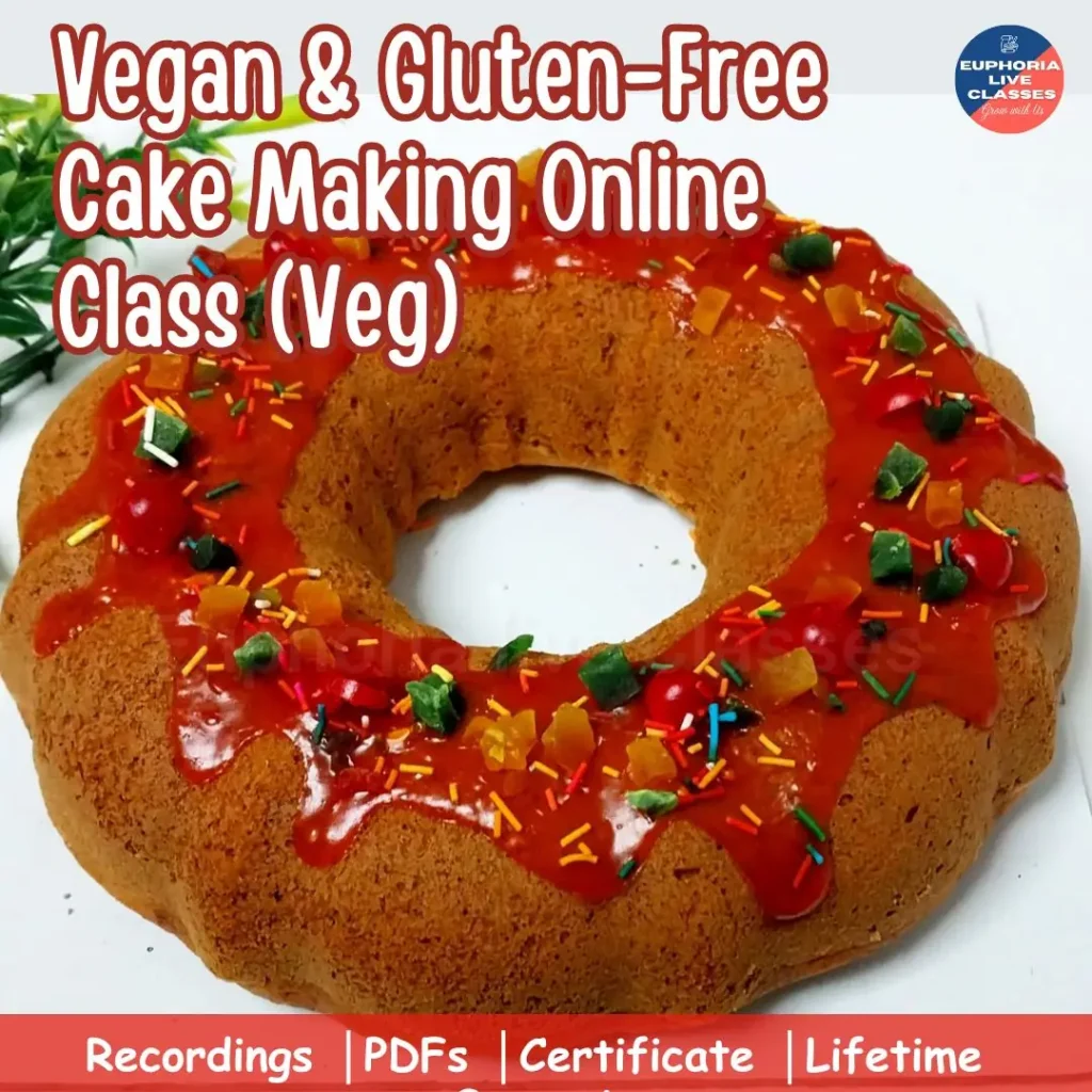Vegan & Gluten-Free Cake Making Online Class