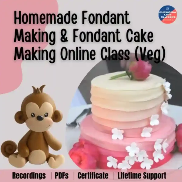 Homemade Fondant Making and Fondant Cake