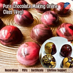 Pure Chocolate Making Online Class (Veg)