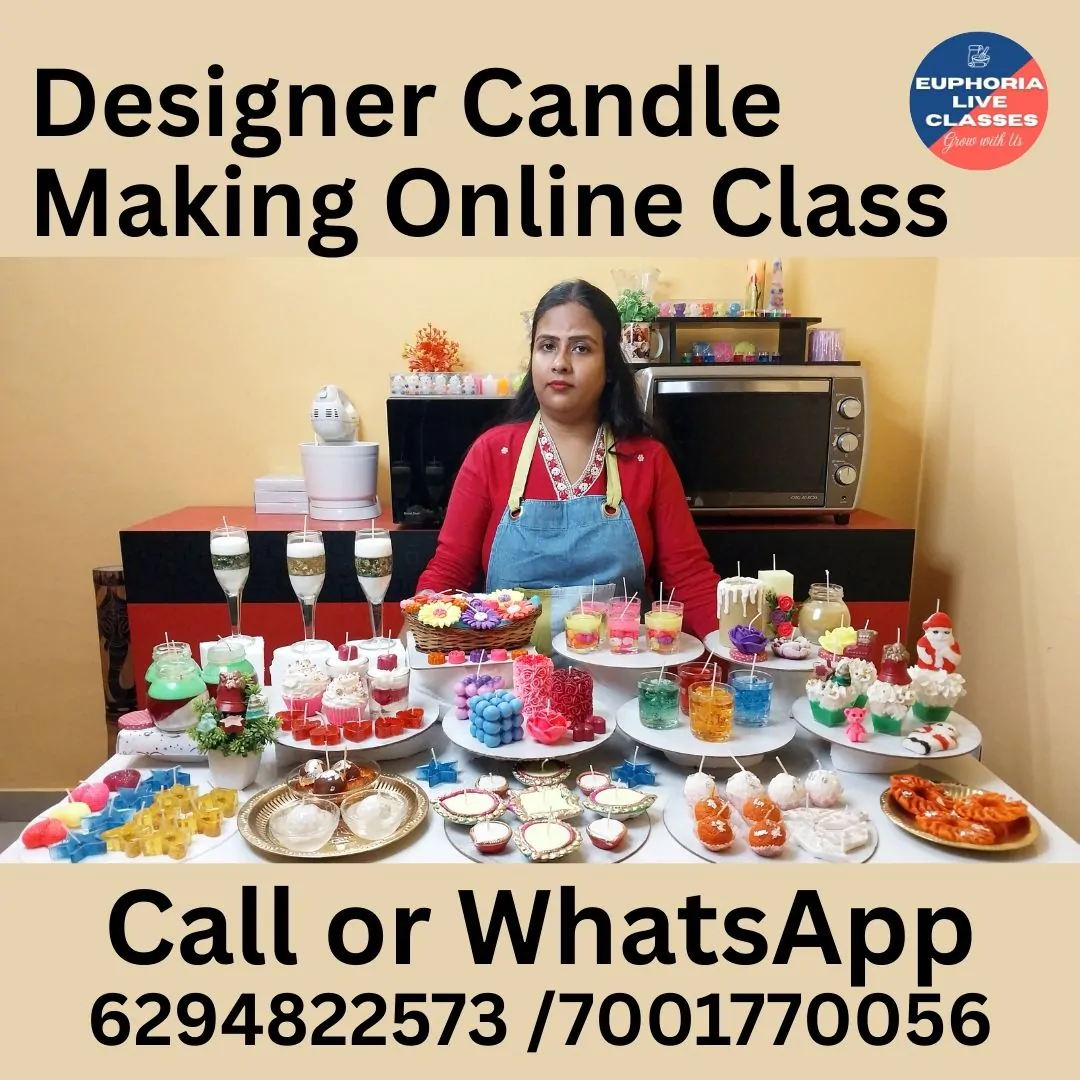 Designer Candle Making Online Class
