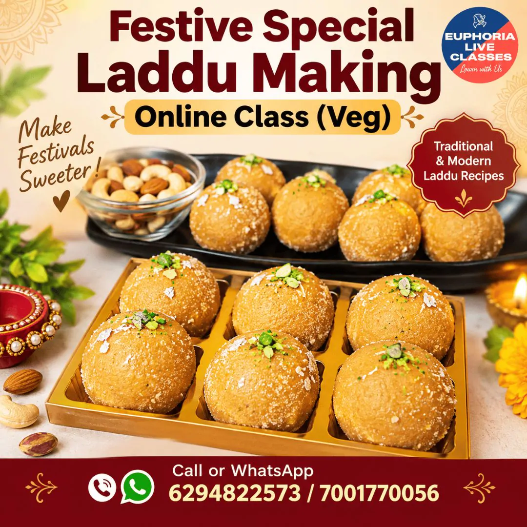 Festive Special Laddu Making Online Class